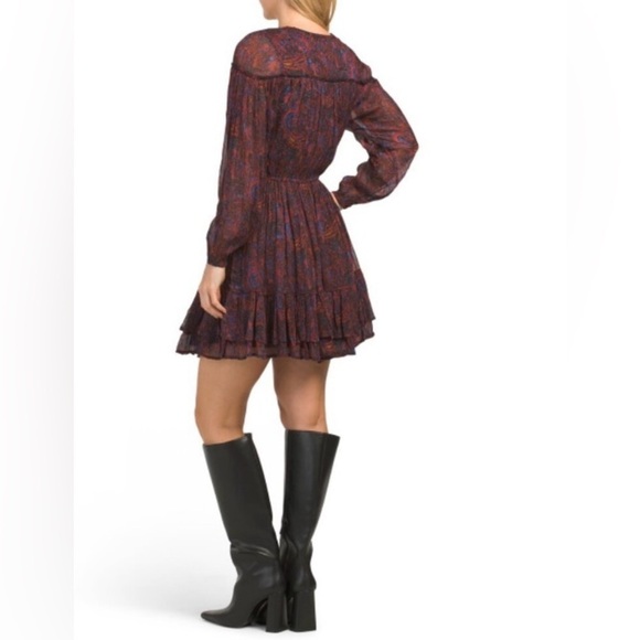 Cleobella Nisha Long Sleeve Mini Dress - Picture 4 of 10